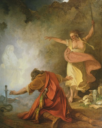 Saul and the Witch of Endor, 1791 by Philip James de Loutherbourg